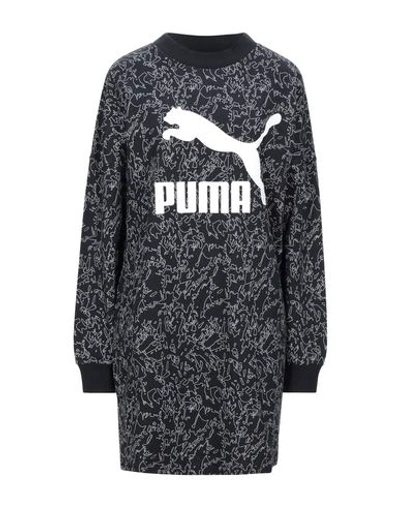 Puma Short Dress In Black