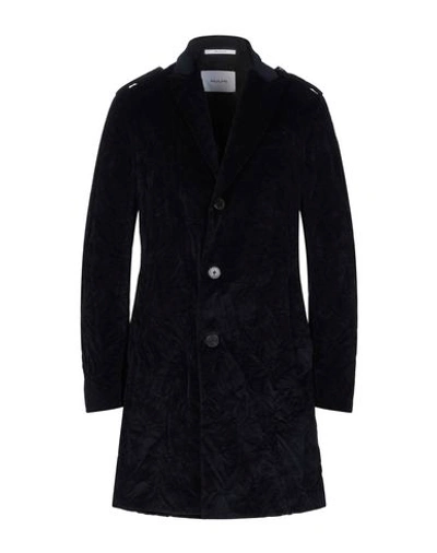 Aglini Overcoats In Dark Blue