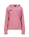 Champion Sweatshirts In Pastel Pink