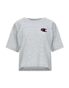 Champion T-shirts In Light Grey
