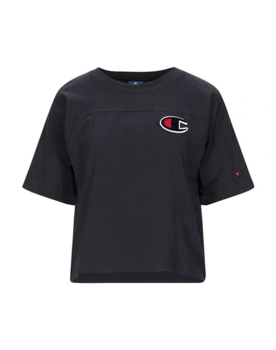 Champion T-shirts In Black