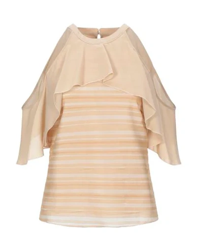 Patrizia Pepe Blouses In Sand