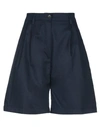 Department 5 Shorts & Bermuda Shorts In Dark Blue