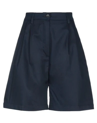 Department Five Shorts & Bermuda Shorts In Dark Blue