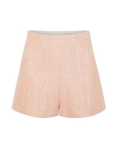 Vanessa Bruno Woman Shorts & Bermuda Shorts Pink Size 6 Viscose, Linen, Acrylic
