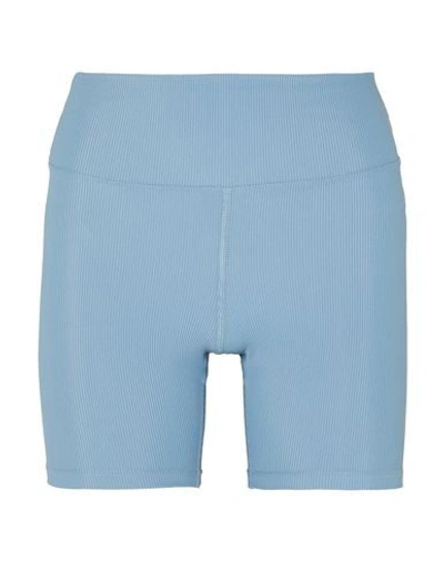 Heroine Sport Woman Shorts & Bermuda Shorts Azure Size Xs Modal, Elastane In Blue