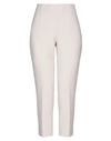 Peserico Cropped Pants In White