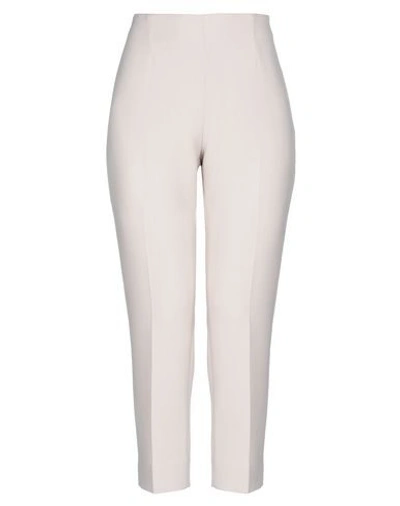 Peserico Cropped Pants In White
