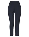 Peserico Cropped Pants In Dark Blue