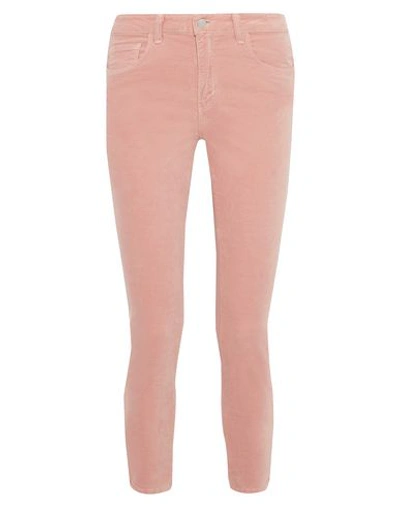 L Agence Casual Pants In Pink