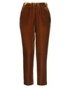 Kiltie Pants In Ocher