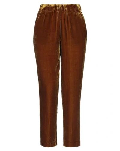 Kiltie Pants In Ocher