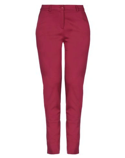 Twinset Pants In Red