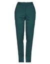 Twinset Pants In Emerald Green