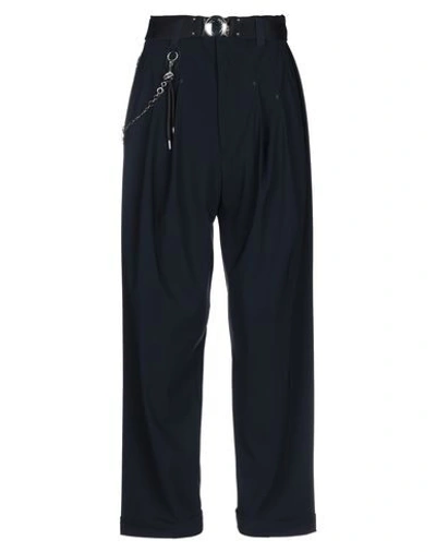 High By Claire Campbell Casual Pants In Dark Blue