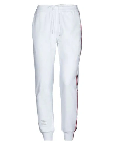 Thom Browne Casual Pants In White