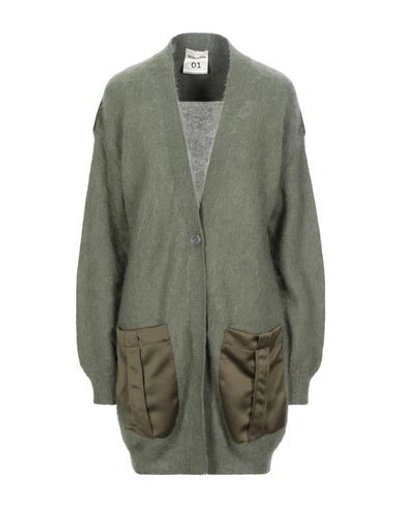 Semicouture Cardigans In Military Green