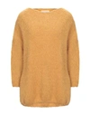 American Vintage Sweaters In Ocher