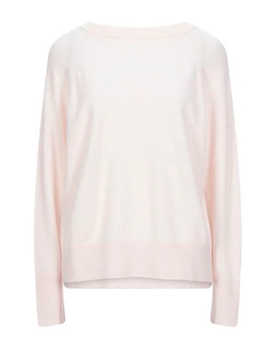 Liviana Conti Sweaters In Light Pink