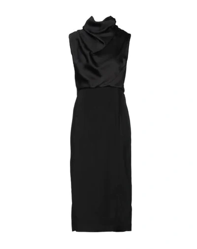 Erika Cavallini Midi Dresses In Black