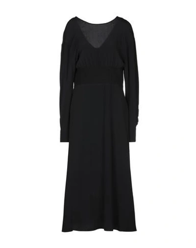 Sportmax Code Midi Dresses In Black