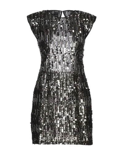 Pinko Short Dresses In Black