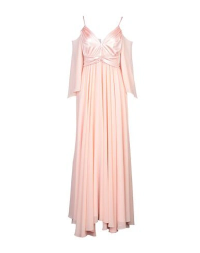 Alessandro Dell'acqua Long Dresses In Light Pink