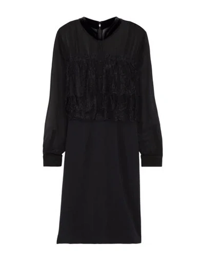 Mikael Aghal Midi Dresses In Black