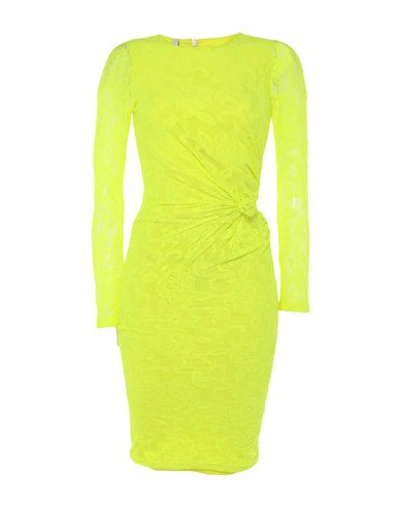 Alcoolique Knee-length Dresses In Yellow