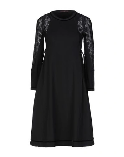 High By Claire Campbell Short Dresses In Black