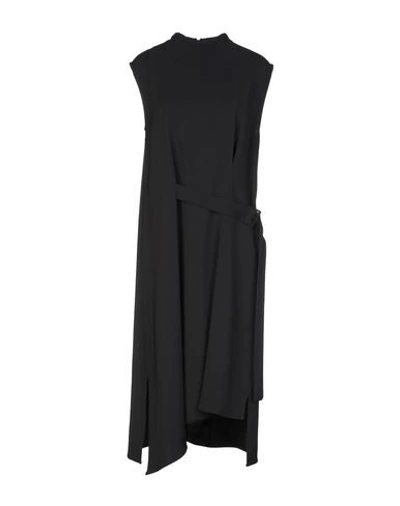 Liviana Conti Midi Dresses In Black