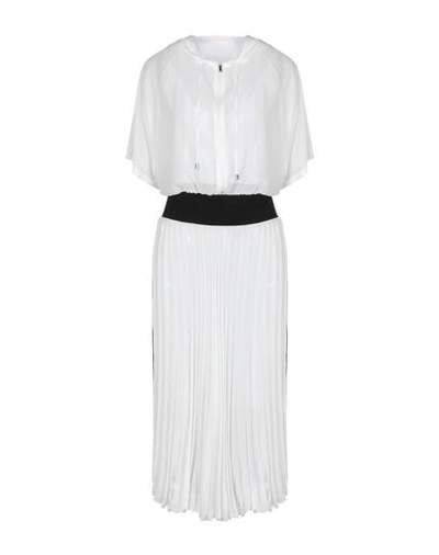 Patrizia Pepe Midi Dresses In White