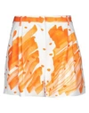 Moschino Shorts & Bermuda In Orange