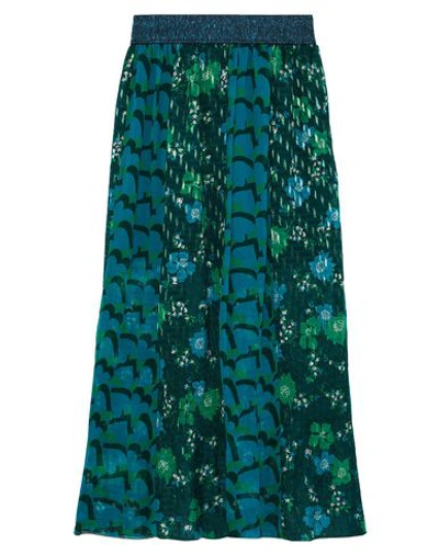 Anna Sui Long Skirts In Green