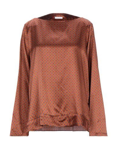 Robert Friedman Blouse In Brown