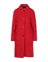 Woolrich Coats In Red