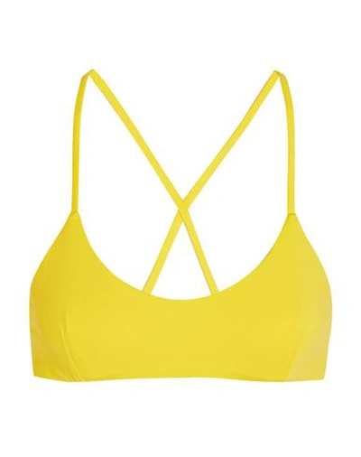 Fella Bikini Tops In Yellow