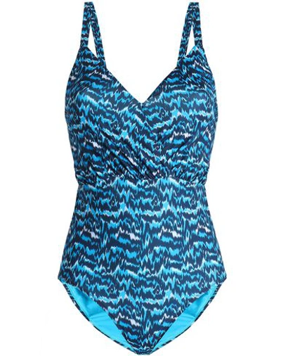 Matthew Williamson One-piece Swimsuits In Turquoise