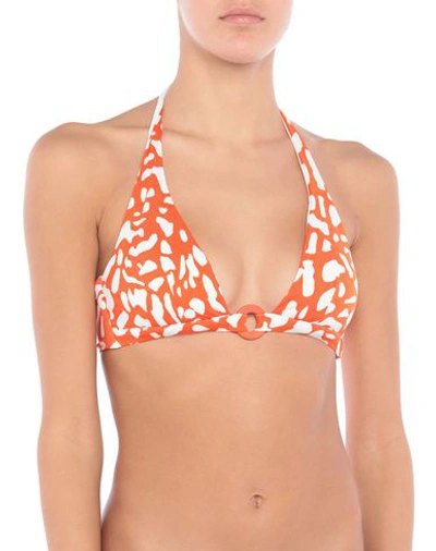 Christies Bikini Tops In Orange