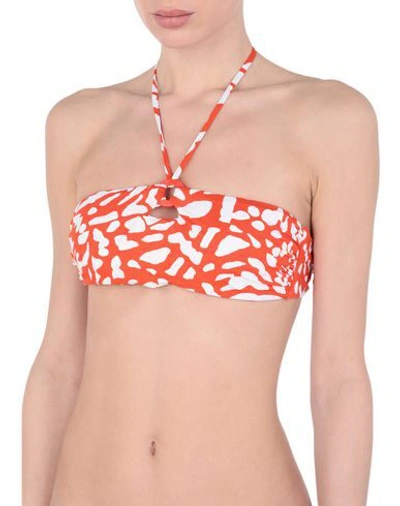Christies Bikini Tops In Orange