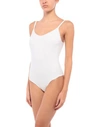 Fisico One-piece Swimsuits In White