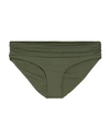 Melissa Odabash Bikini Bottoms In Dark Green