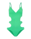 Melissa Odabash One-piece Swimsuits In Green