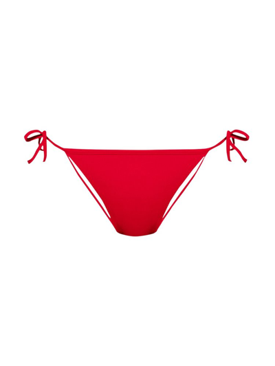 Dsquared2 Bikini Bottoms In Red