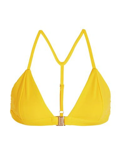 Fella Bikini Tops In Yellow