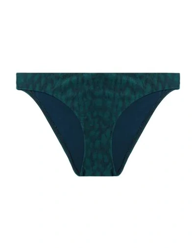 Zimmermann Bikini Bottoms In Deep Jade