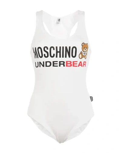 Moschino Bodysuits In White