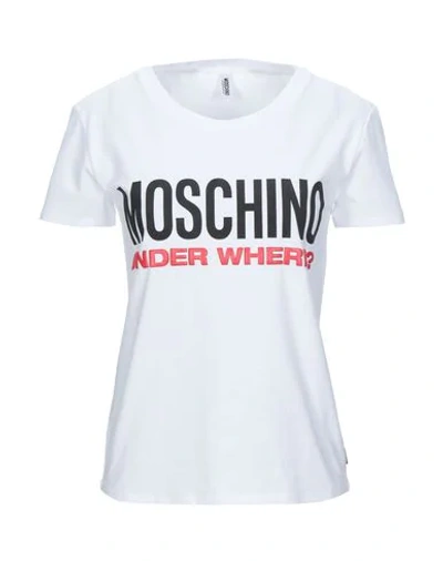 Moschino Undershirts In White