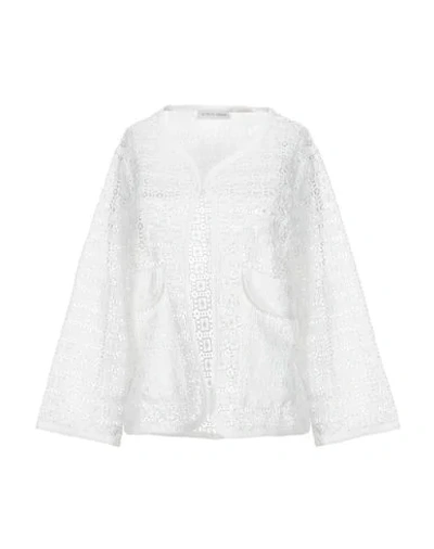 Le Tricot Perugia Suit Jackets In White
