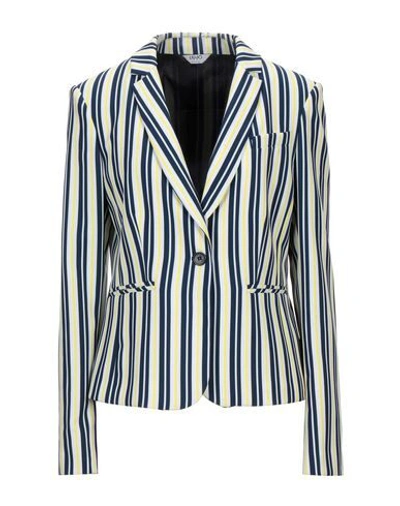 Liu •jo Suit Jackets In Dark Blue